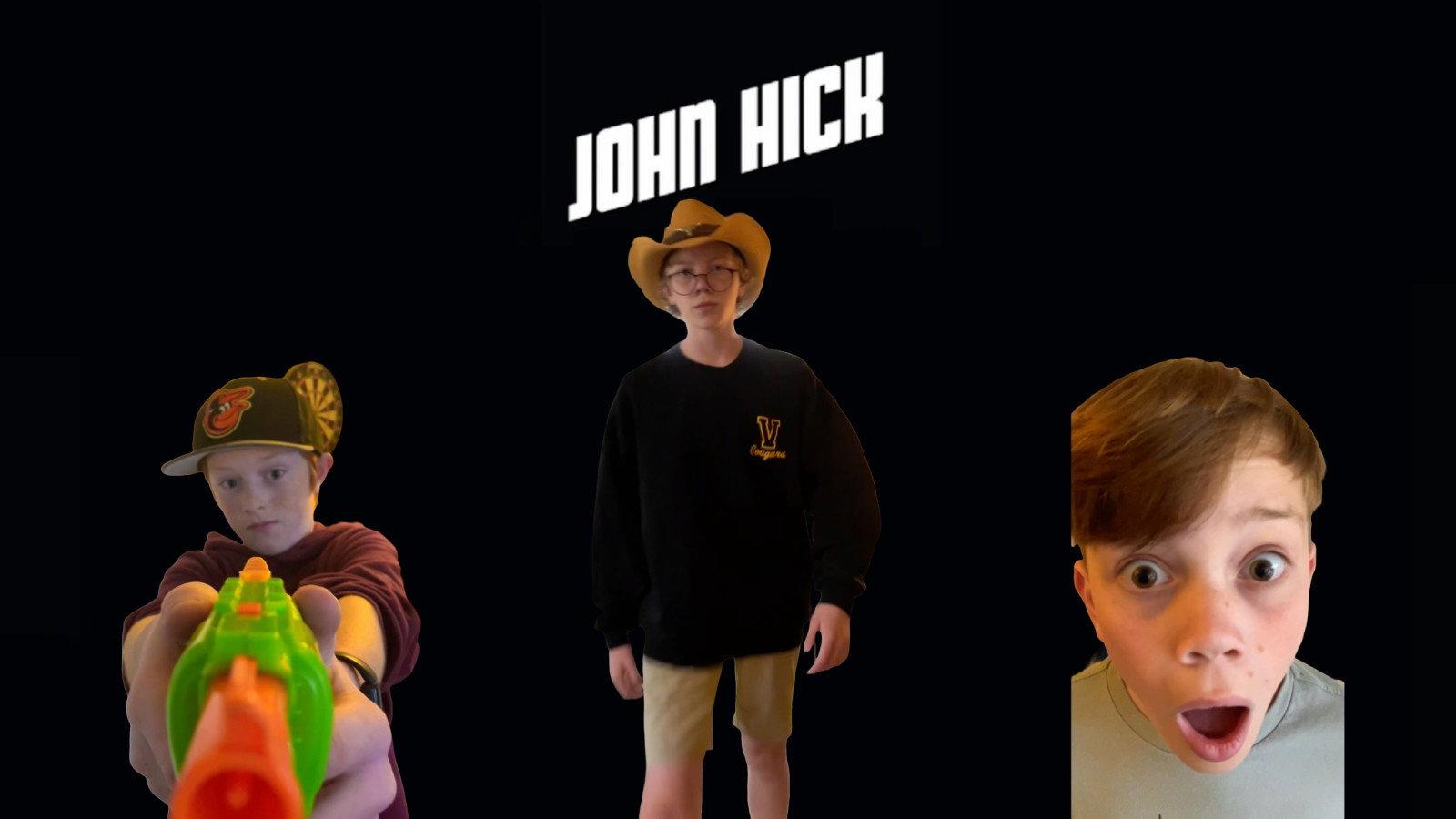 John Hick 2023 movie scene