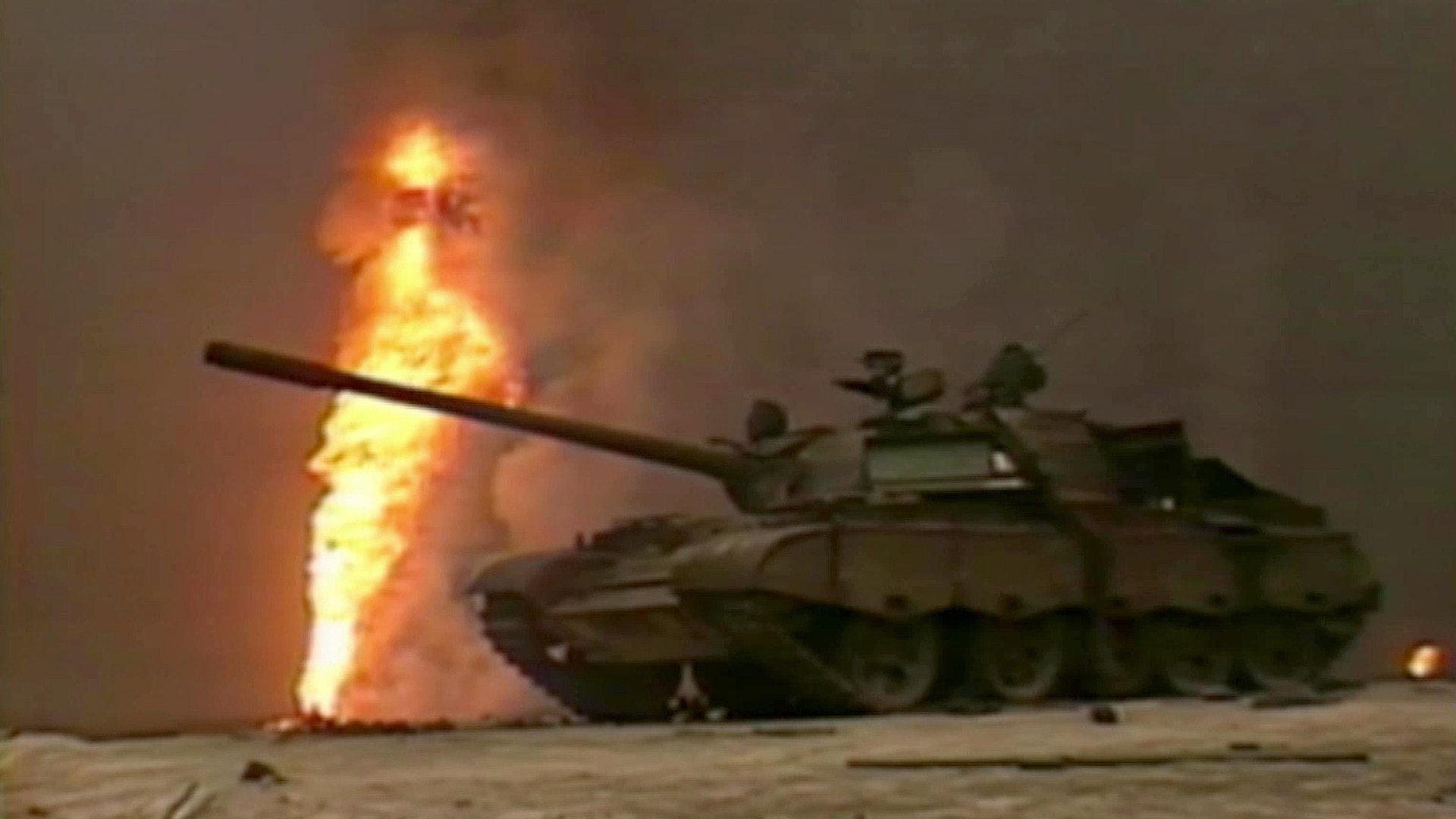 The Oil War 2020 movie scene
