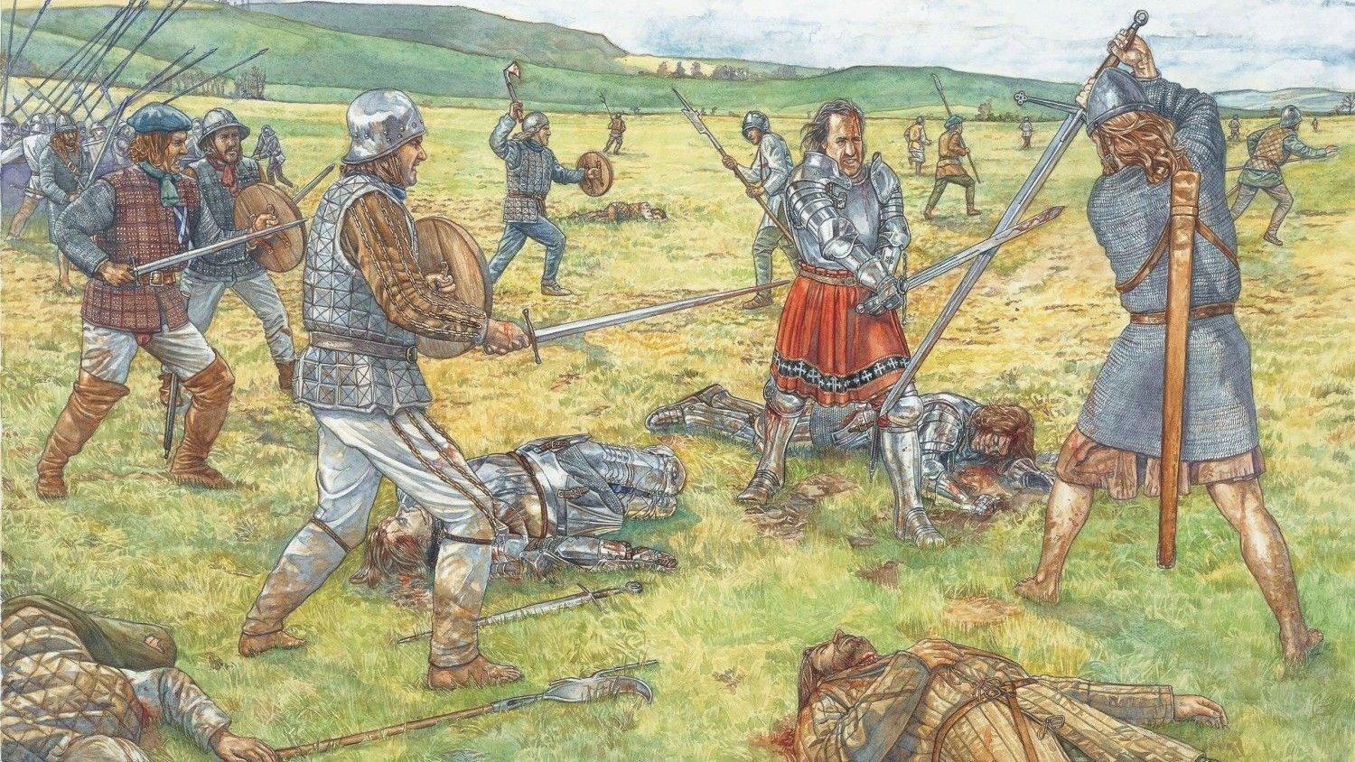 The Battle of Flodden 1994 movie scene