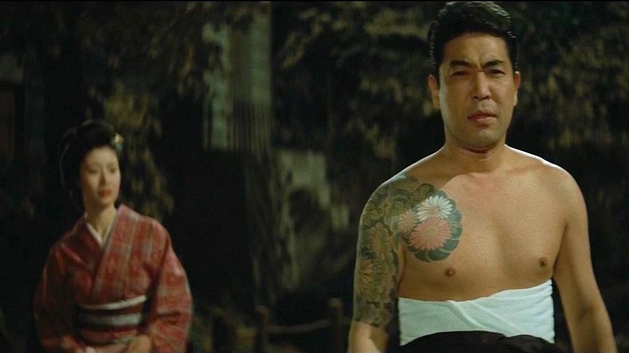 Showdown of Men 4: Tetsu, the White Tiger 1968 movie scene
