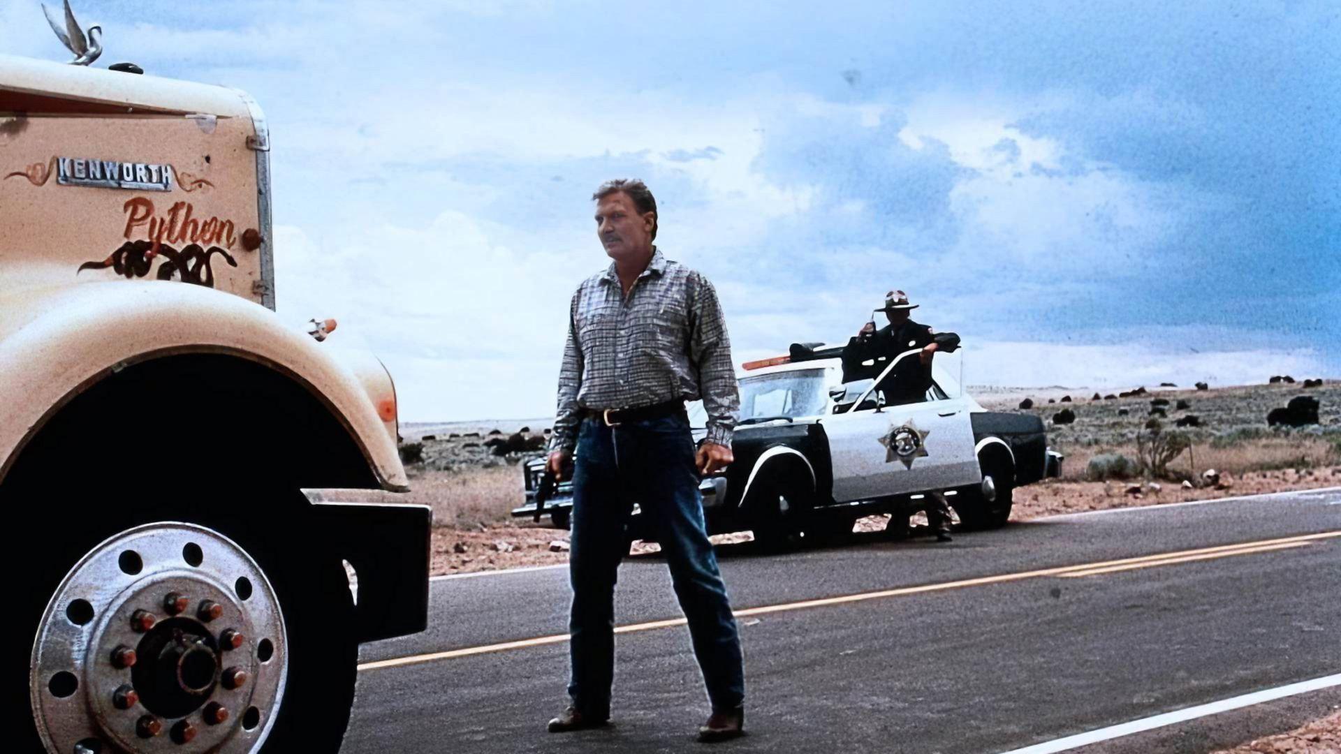 Revenge on the Highway 1992 movie scene