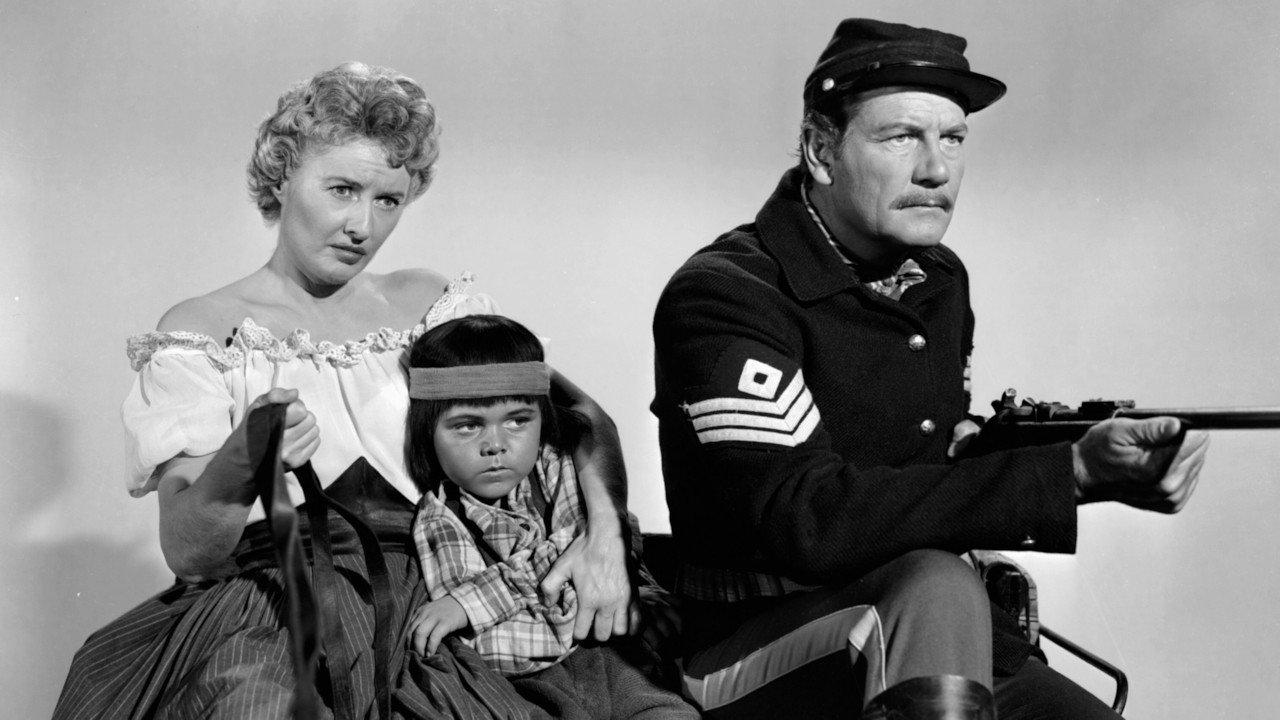 Trooper Hook 1957 movie scene