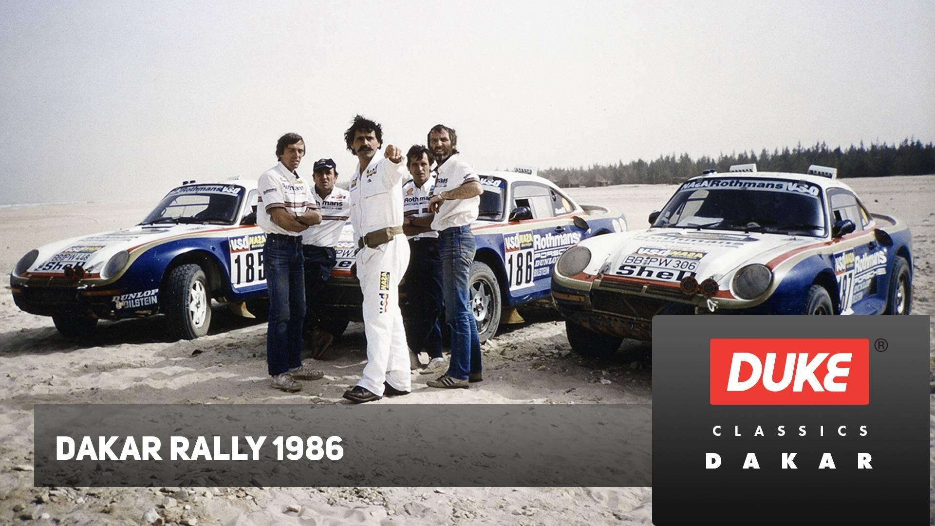 Paris-Dakar Rally 1986 1986 movie scene