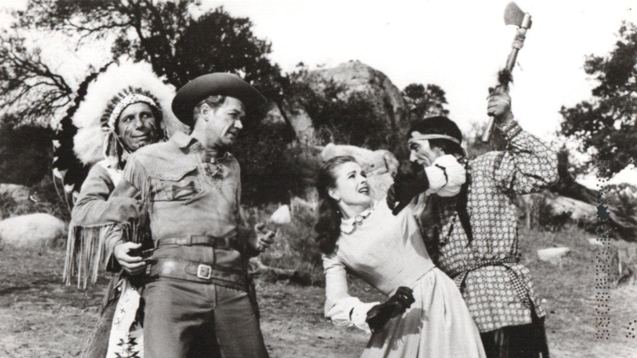 The Wild Dakotas 1956 movie scene