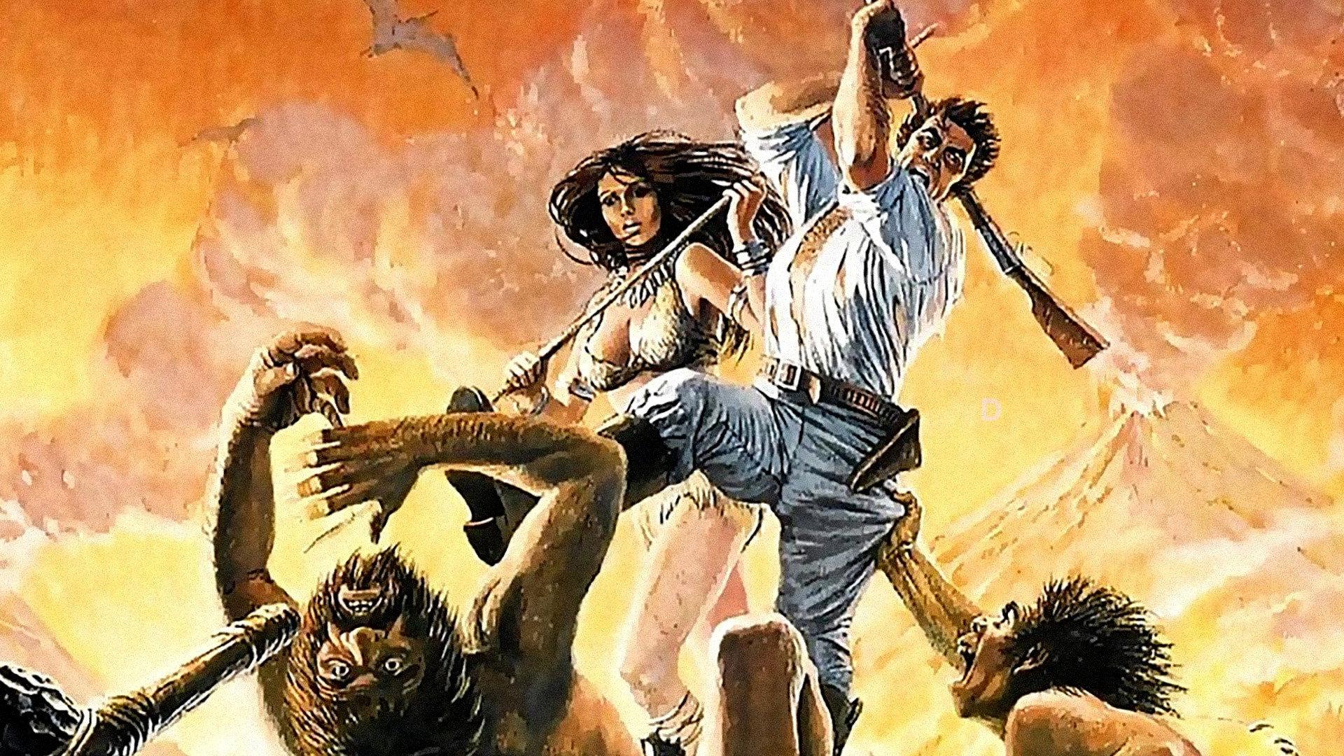 The People That Time Forgot 1977 movie scene