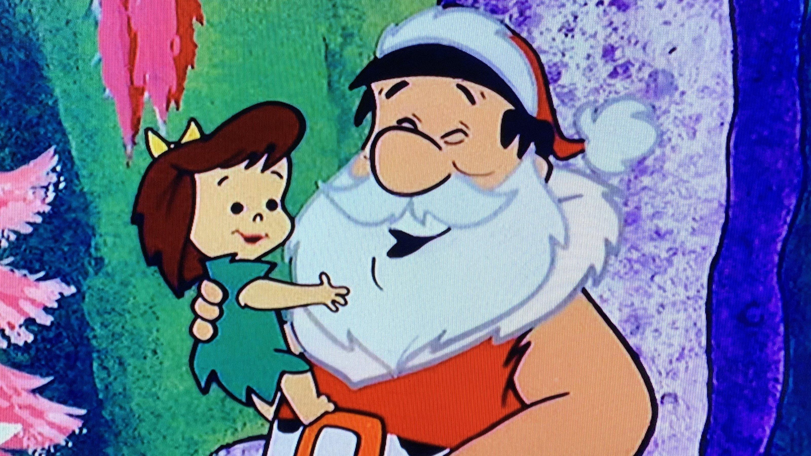 Christmas Flintstone 1964 movie scene