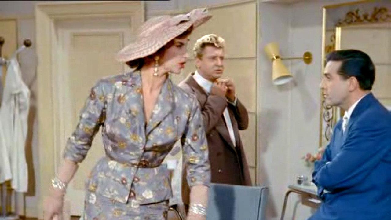 Four Days in Paris 1955 movie scene