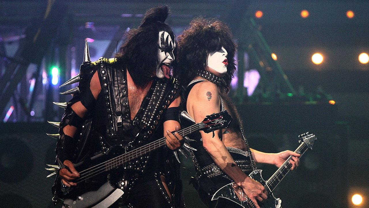 KISS Frontmen: Gene Simmons and Paul Stanley 2022 movie scene