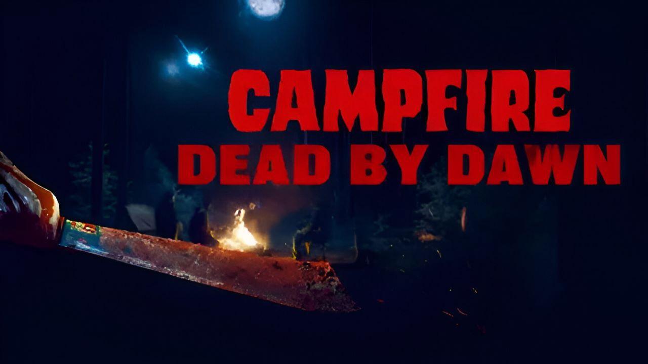 Campfire Dead by Dawn 2024 movie scene