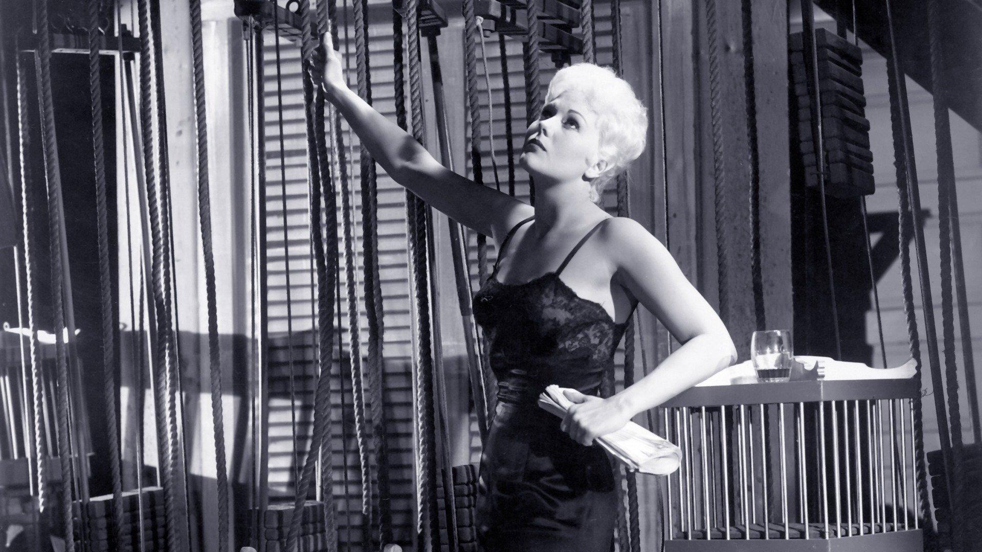 Jeanne Eagels 1957 movie scene