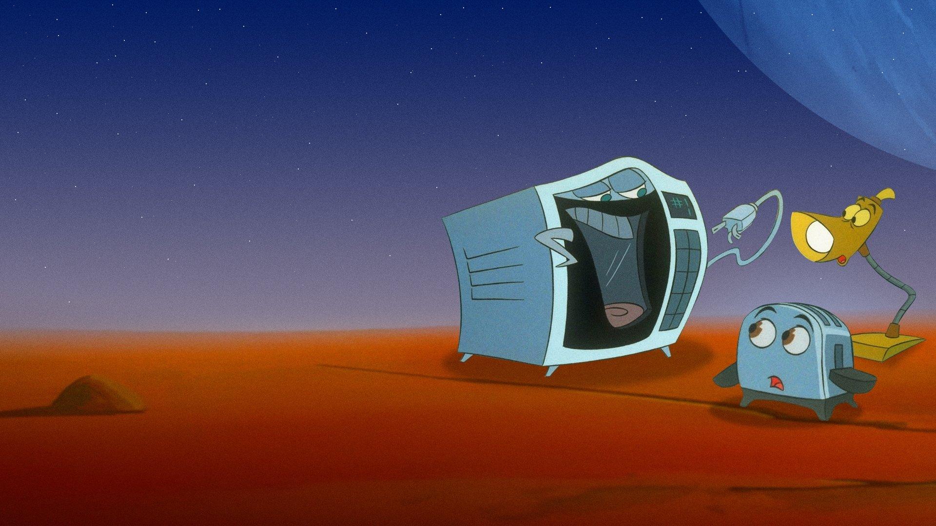 The Brave Little Toaster Goes to Mars 1998 movie scene