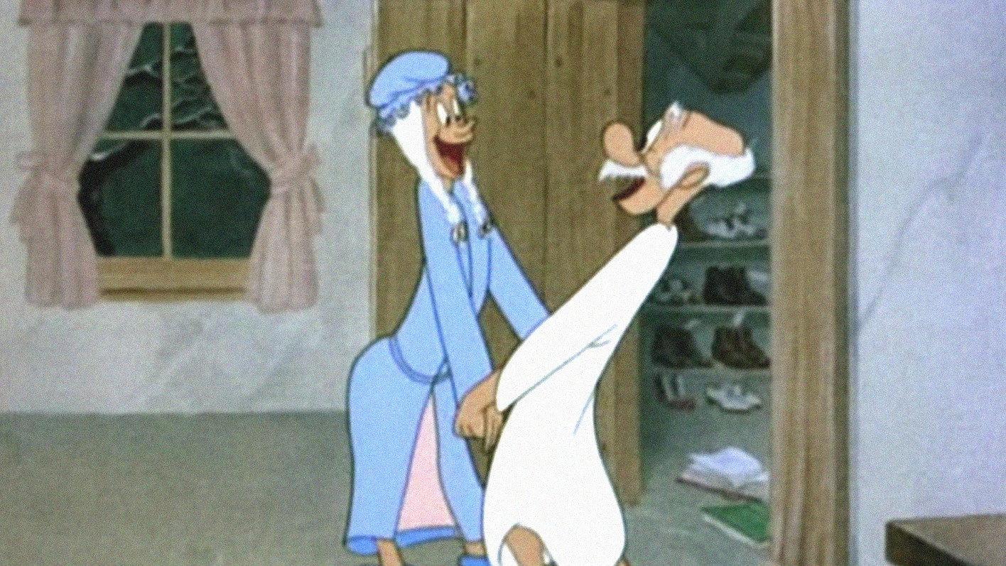 The Peachy Cobbler 1950 movie scene
