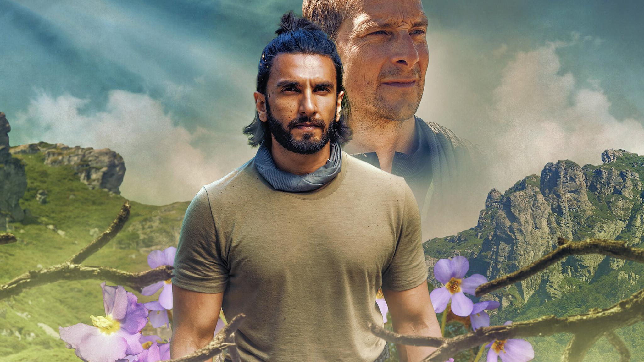 Ranveer vs Wild with Bear Grylls 2022 movie scene