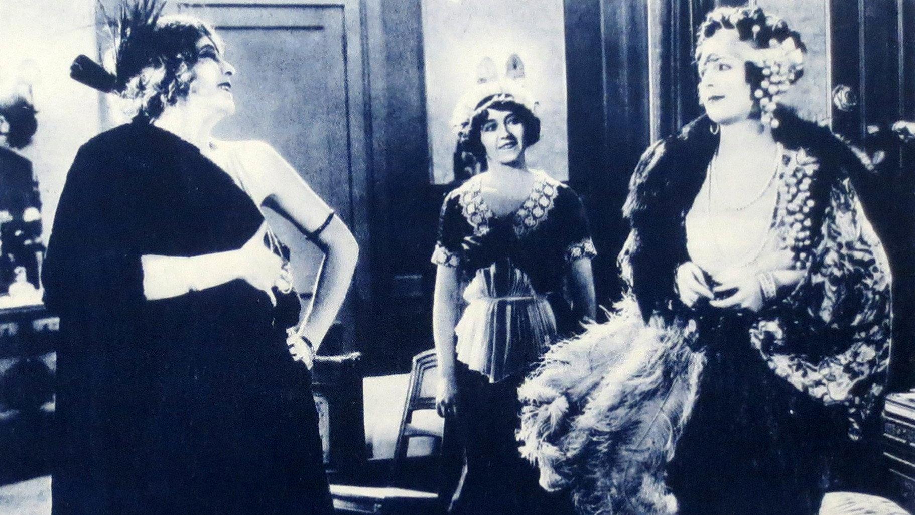 A Self Made Wife 1923 movie scene