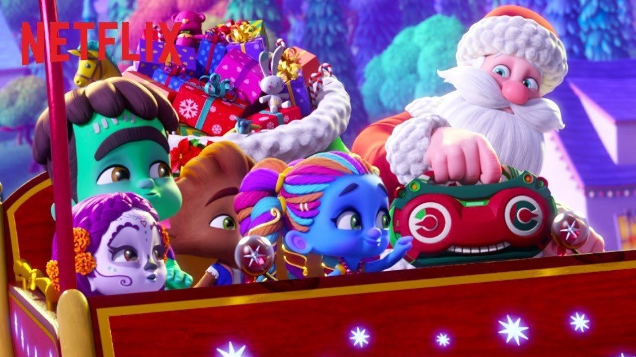 Super Monsters: Santa's Super Monster Helpers 2020 movie scene