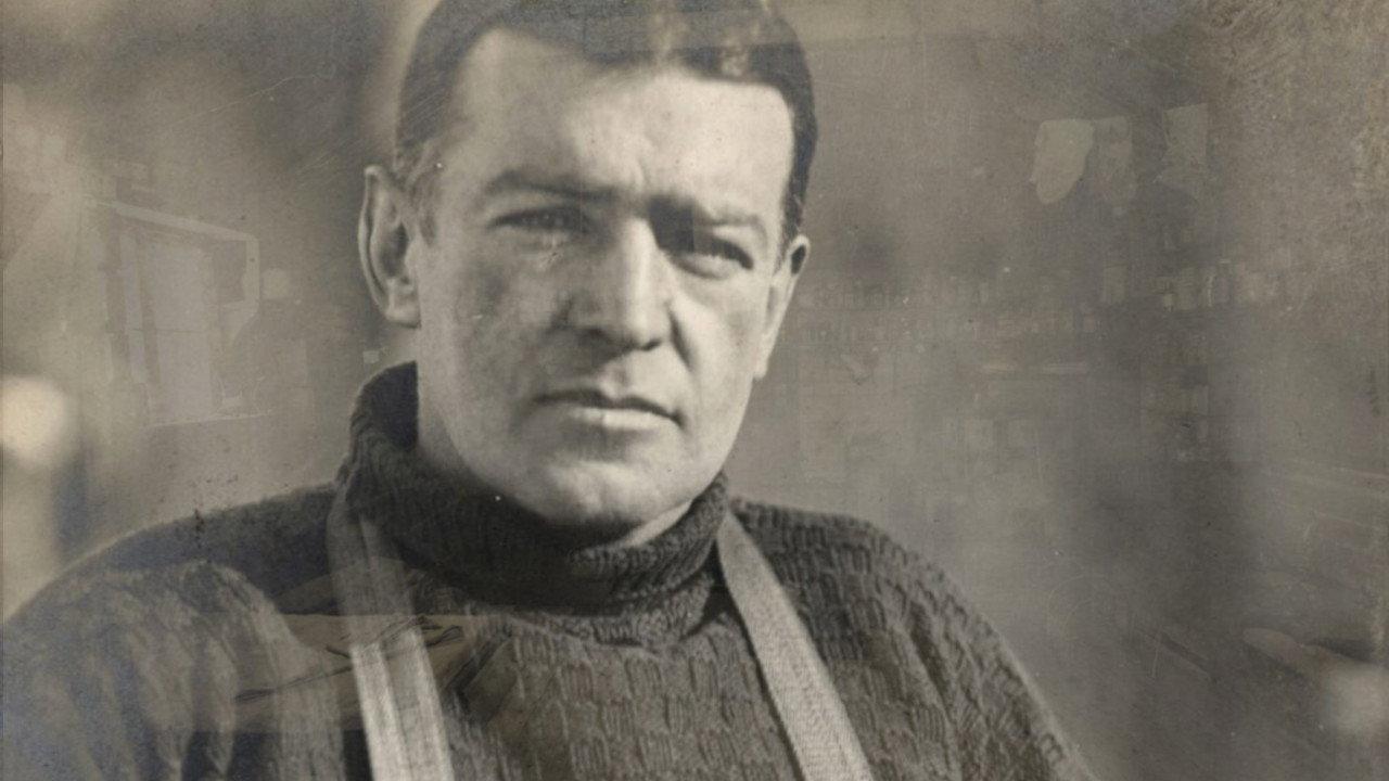 Shackleton's Cabin 2023 movie scene