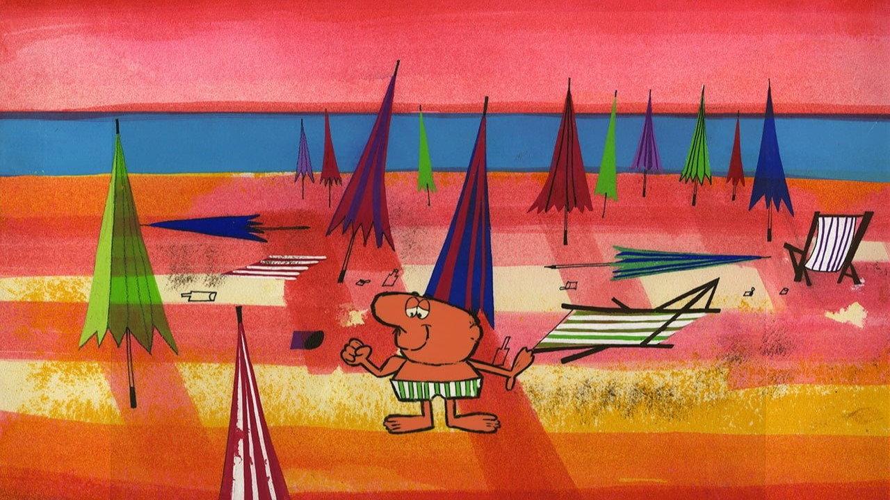 Mister Rossi on the Beach 1964 movie scene