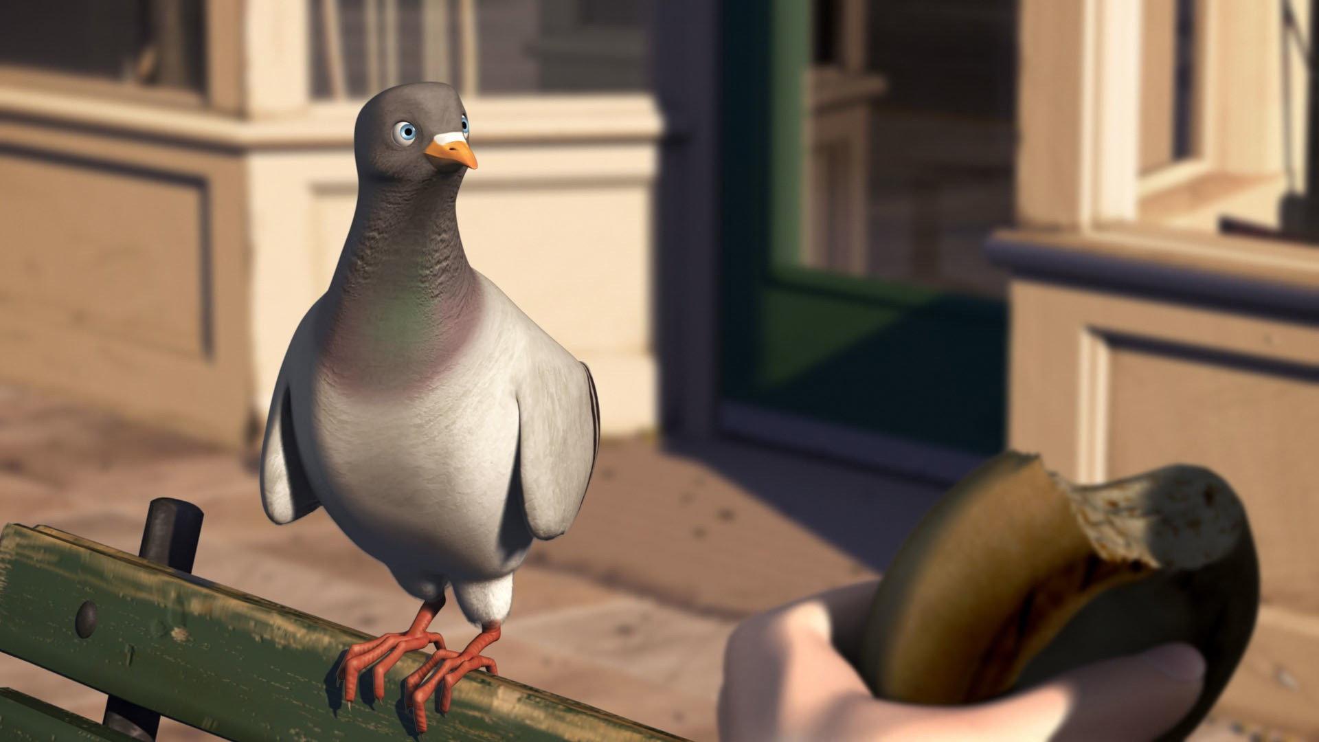 Pigeon: Impossible 2009 movie scene