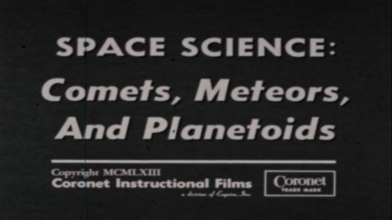 Space Science: Comets, Meteors, and Planetoids 1963 movie scene