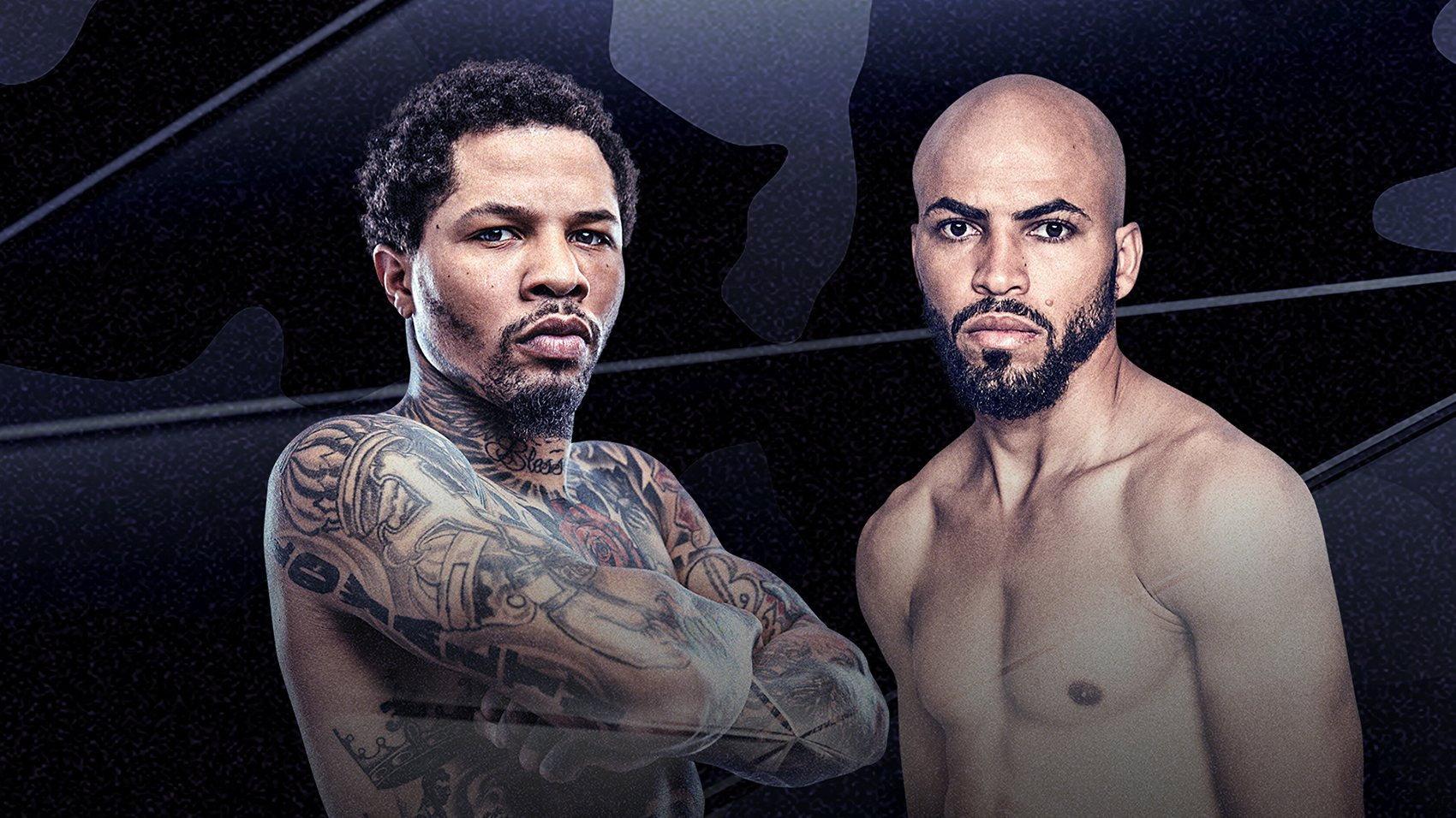 Gervonta Davis vs. Hector Luis Garcia 2023 movie scene