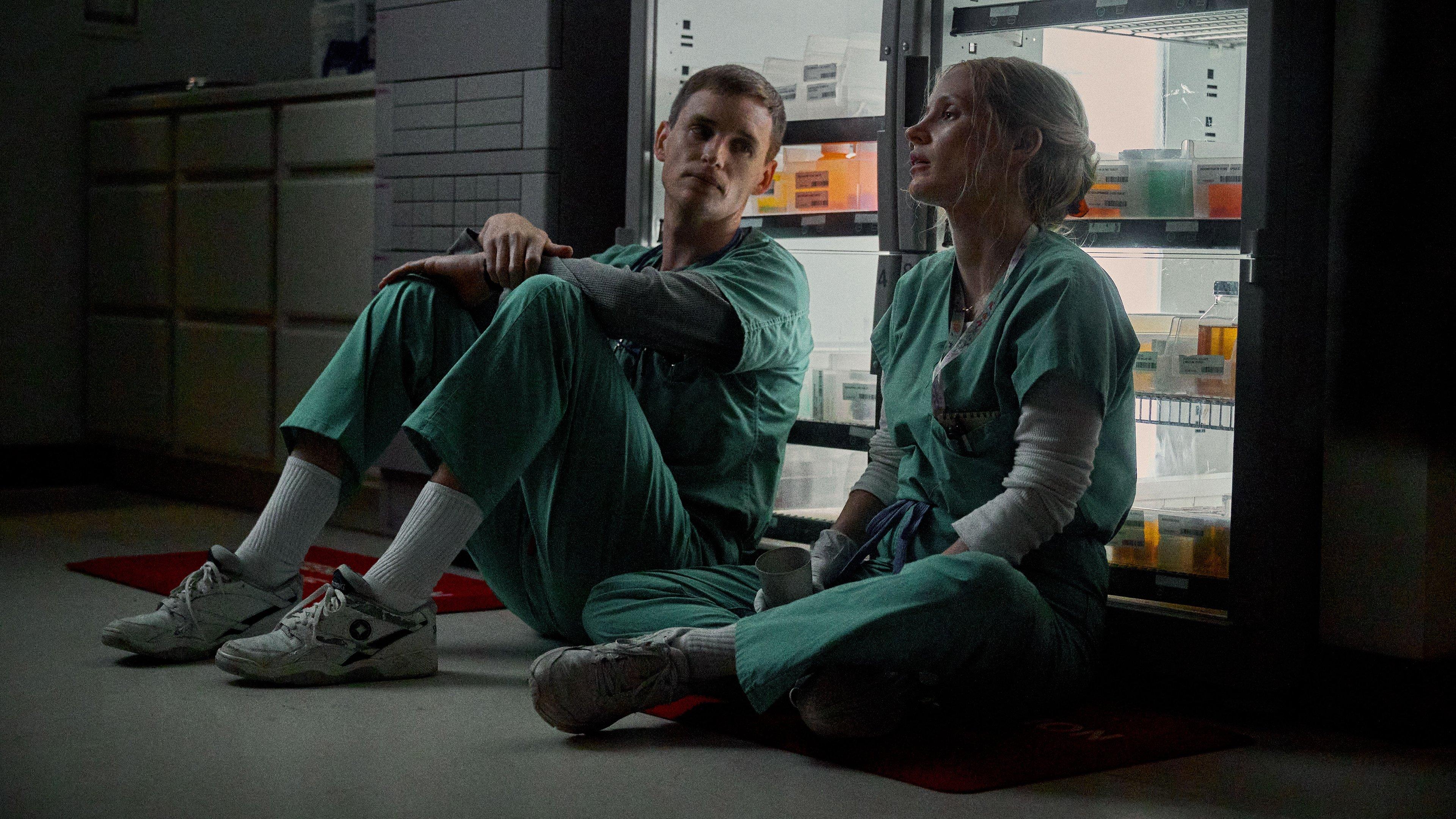 The Good Nurse 2022 movie scene