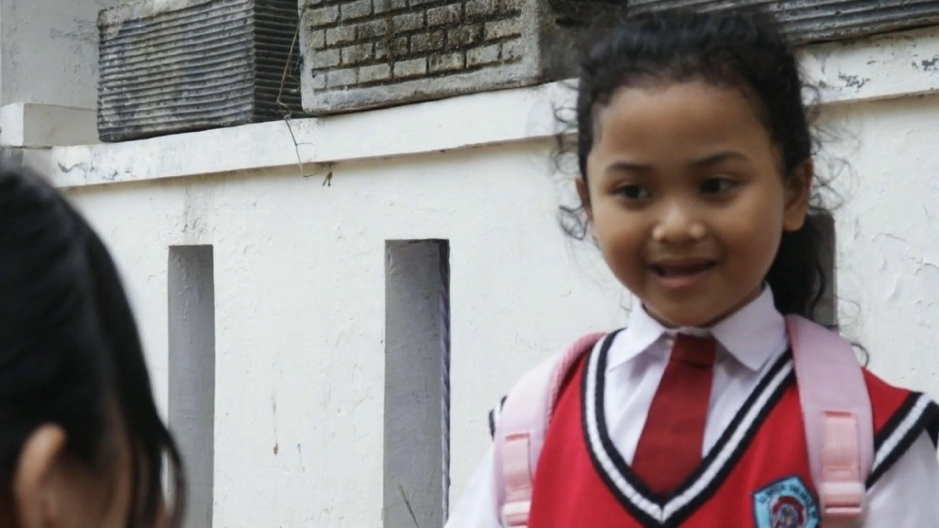 The smile of Asmaraloka 2024 movie scene