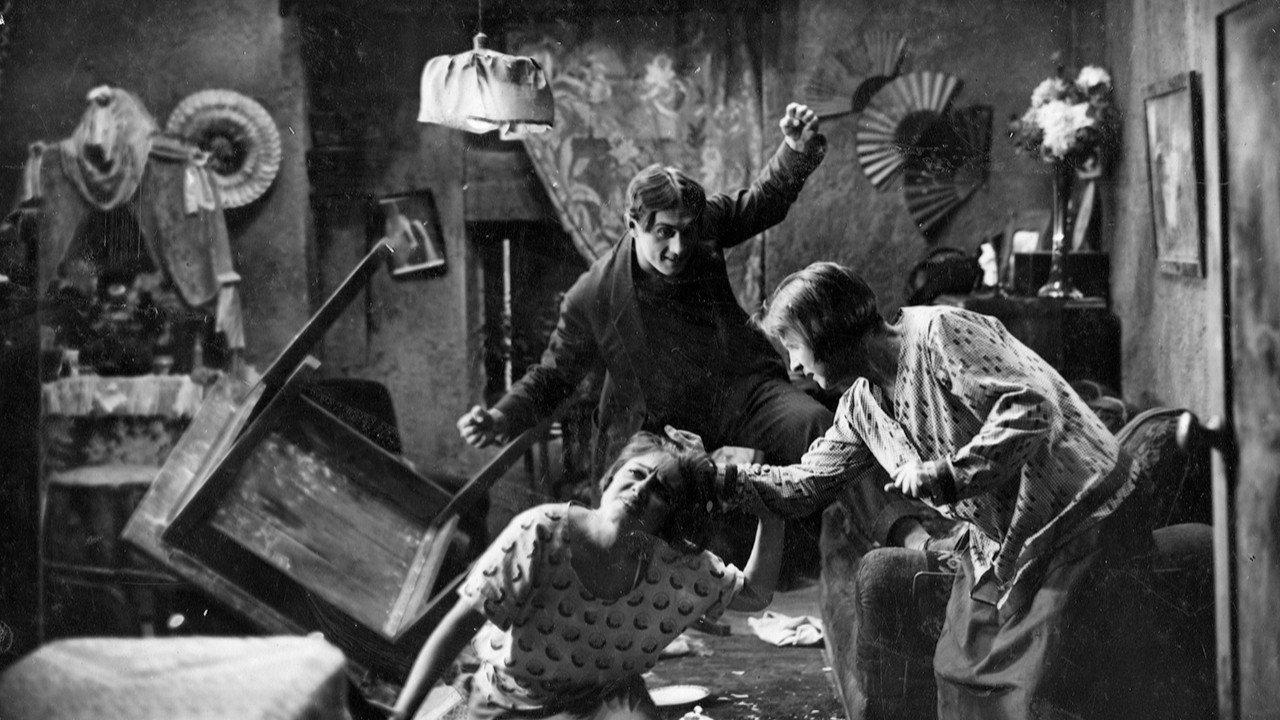 Katka's Reinette Apples 1926 movie scene