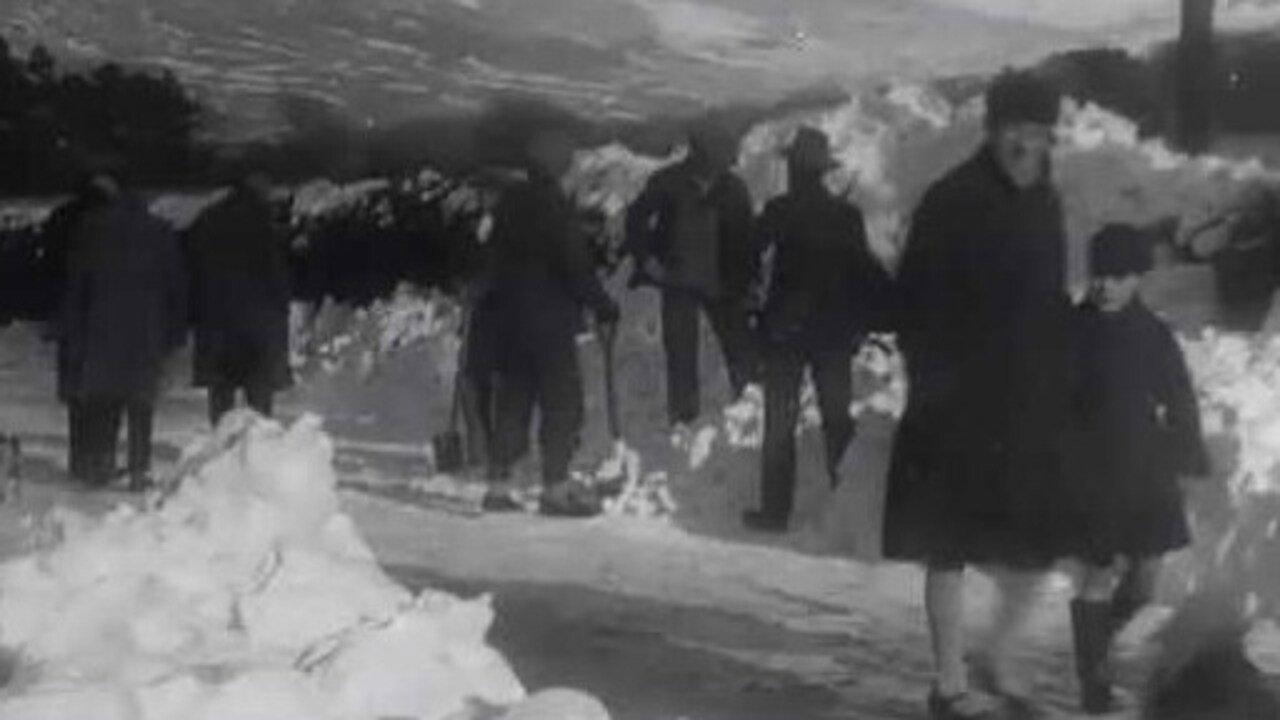 After the Blizzard 1926 movie scene