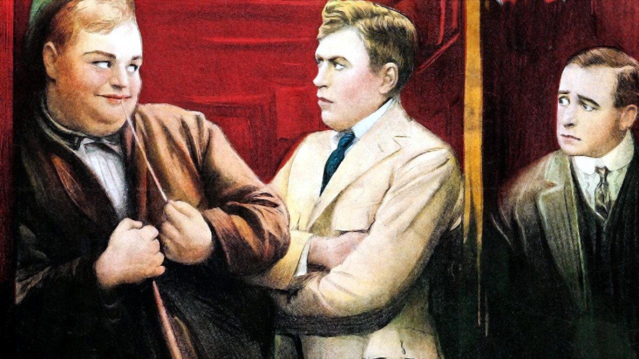 Fatty and the Broadway Stars 1915 movie scene