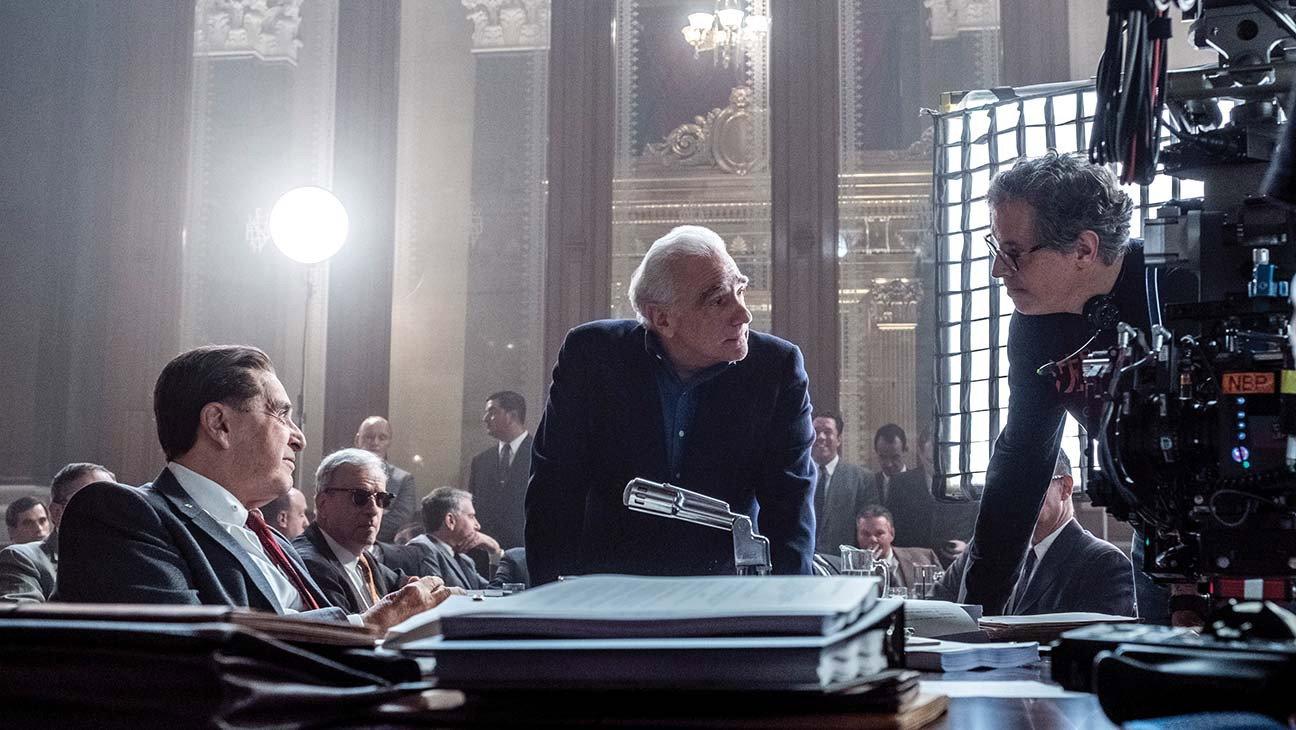 The Collaboration of a Lifetime: Scorsese's Epic The Irishman 2020 movie scene