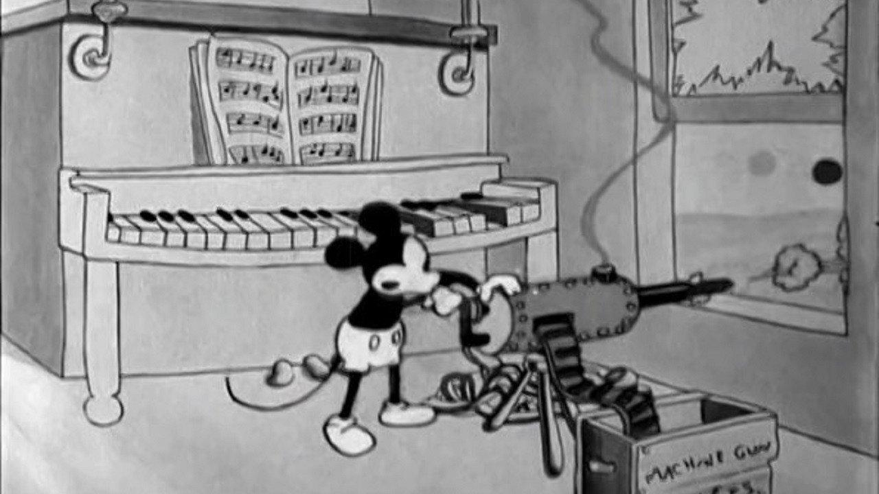 The Barnyard Battle 1929 movie scene