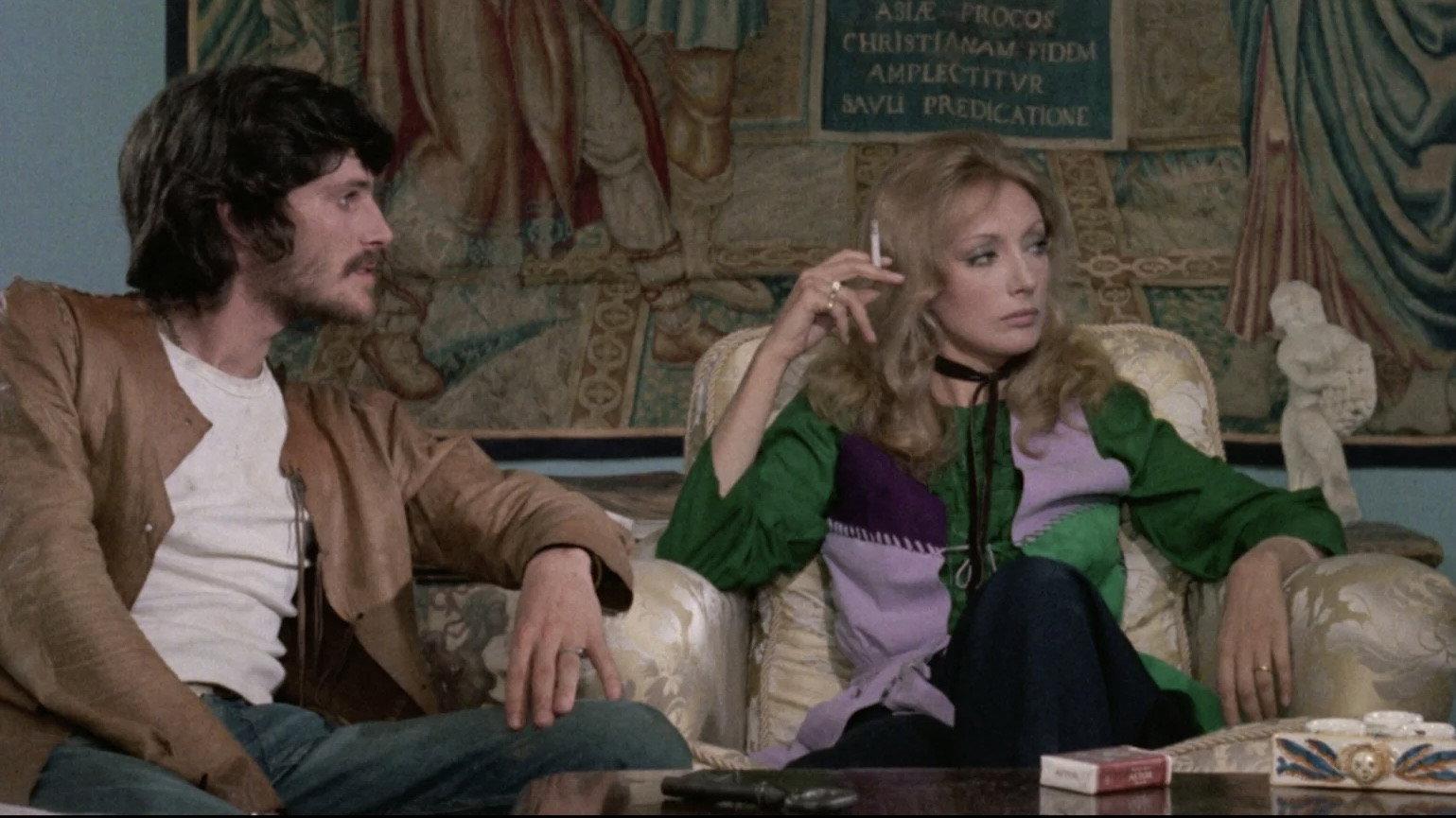 The Bloodstained Lawn 1973 movie scene