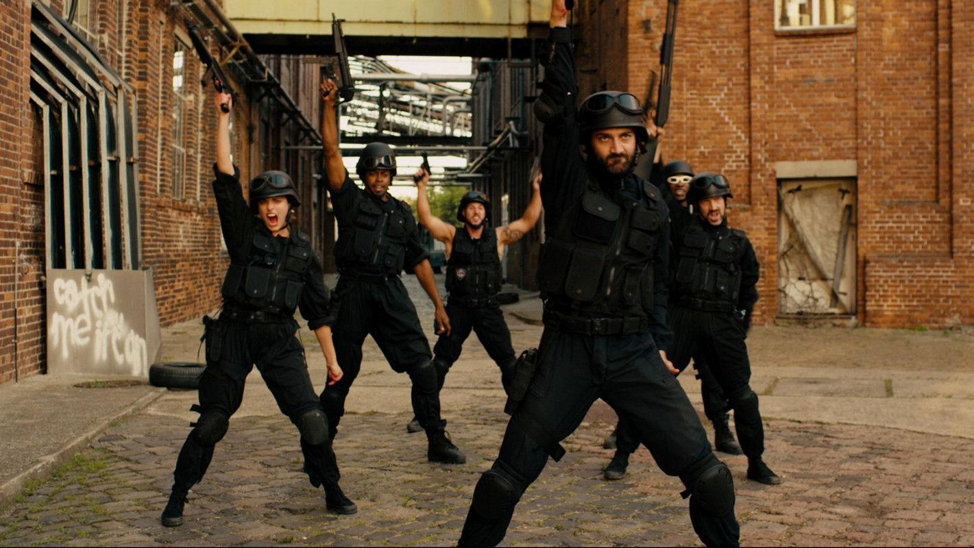 Hard Way: The Action Musical 2017 movie scene