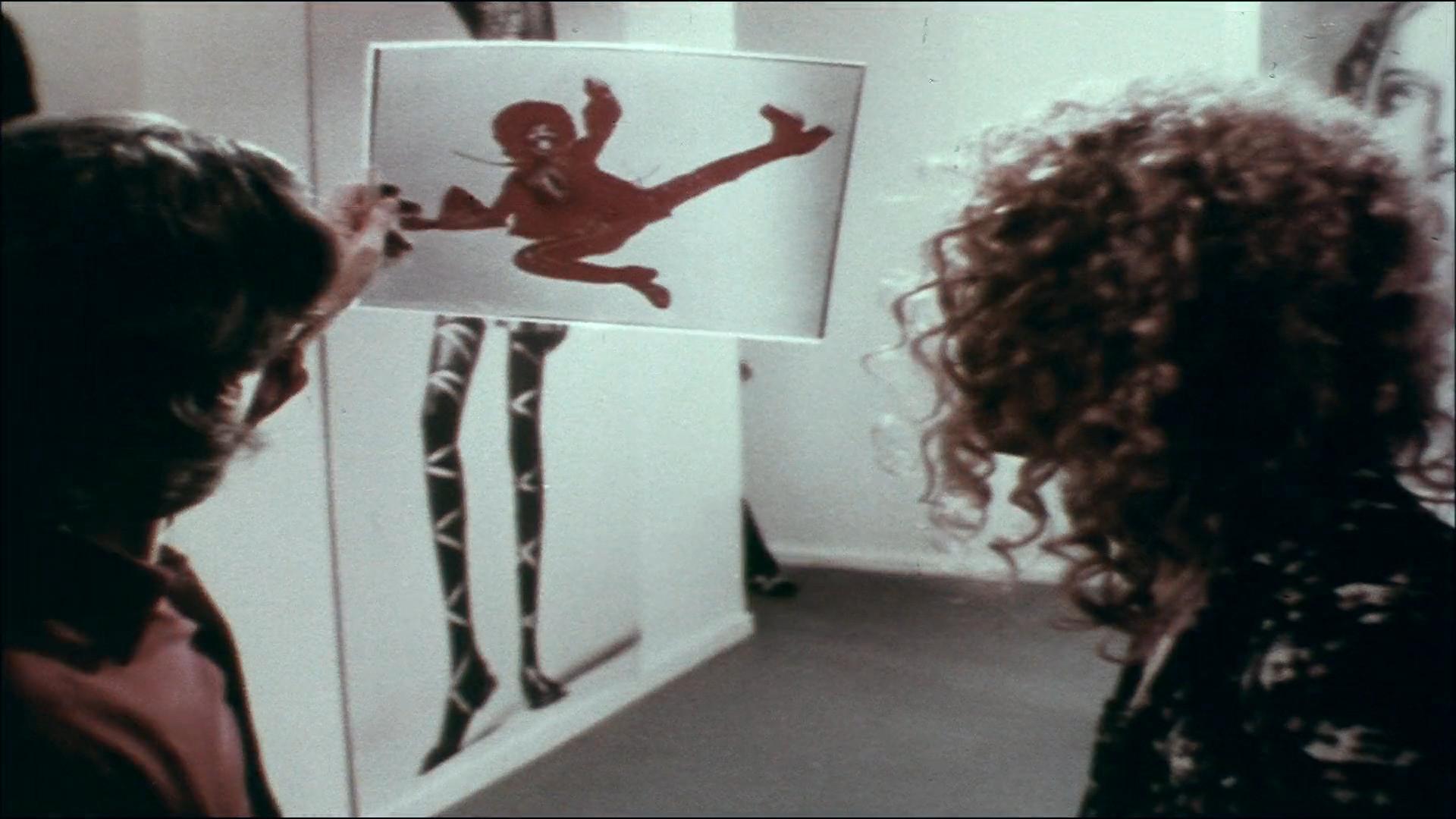 Veruschka for Jun Ropé 1973 movie scene