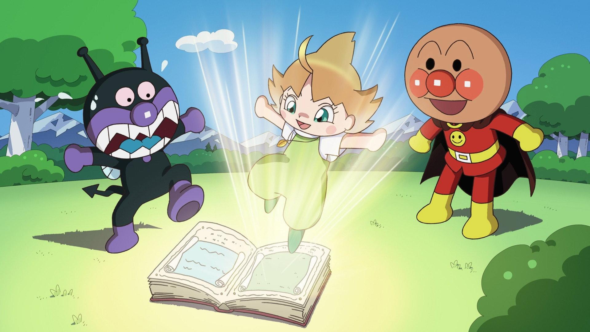 Let's Go! Anpanman: Baikinman and Lulun 2024 movie scene