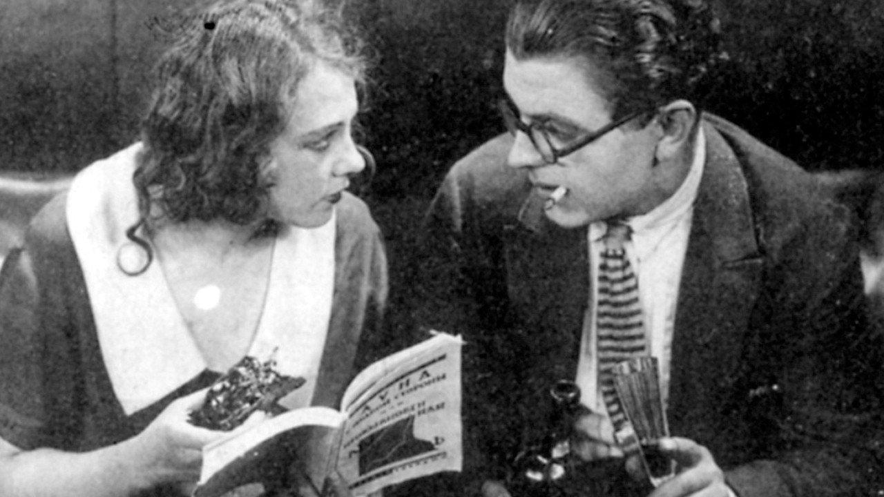 In the Big City 1927 movie scene