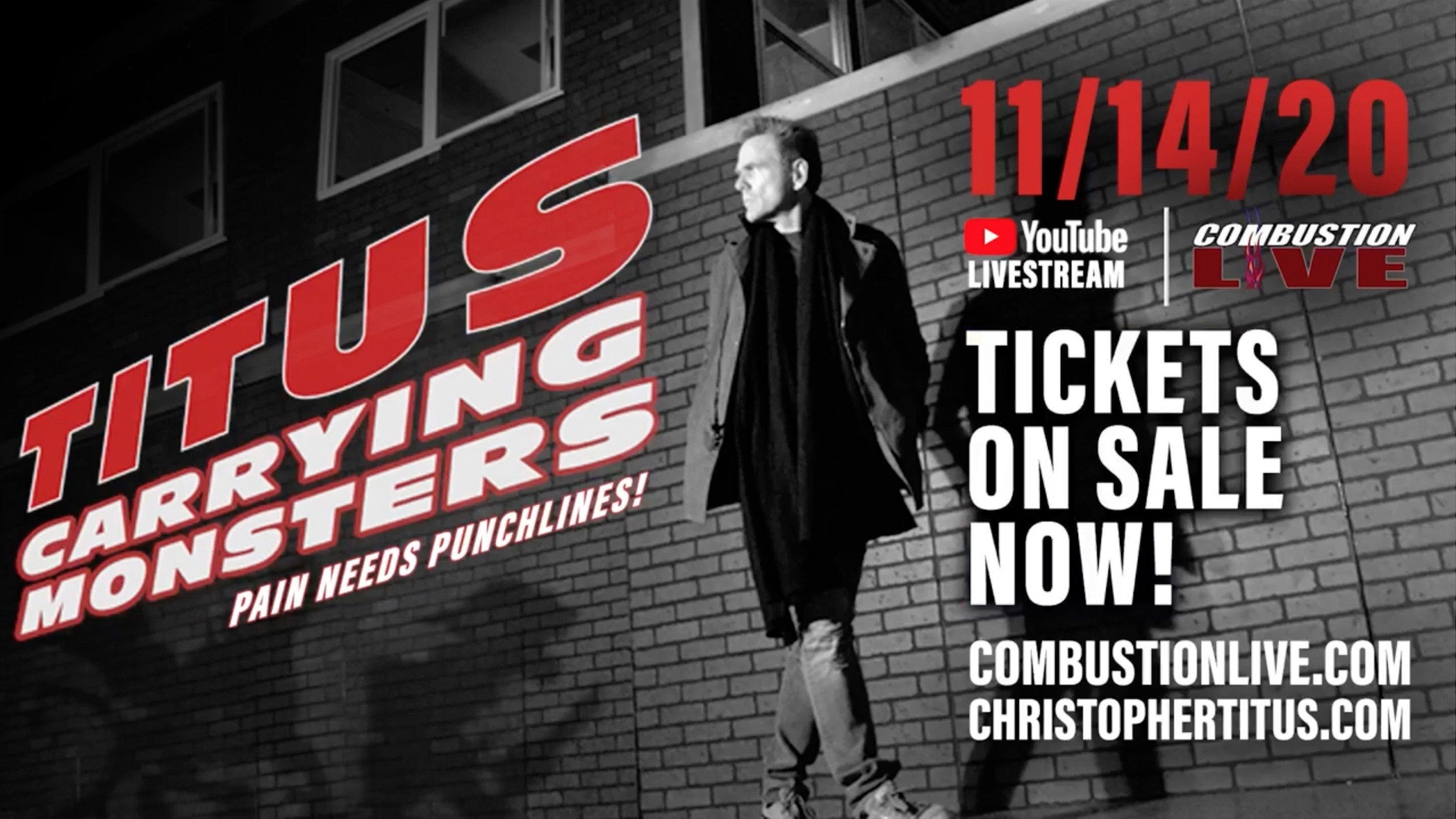 Christopher Titus: Carrying Monsters 2020 movie scene