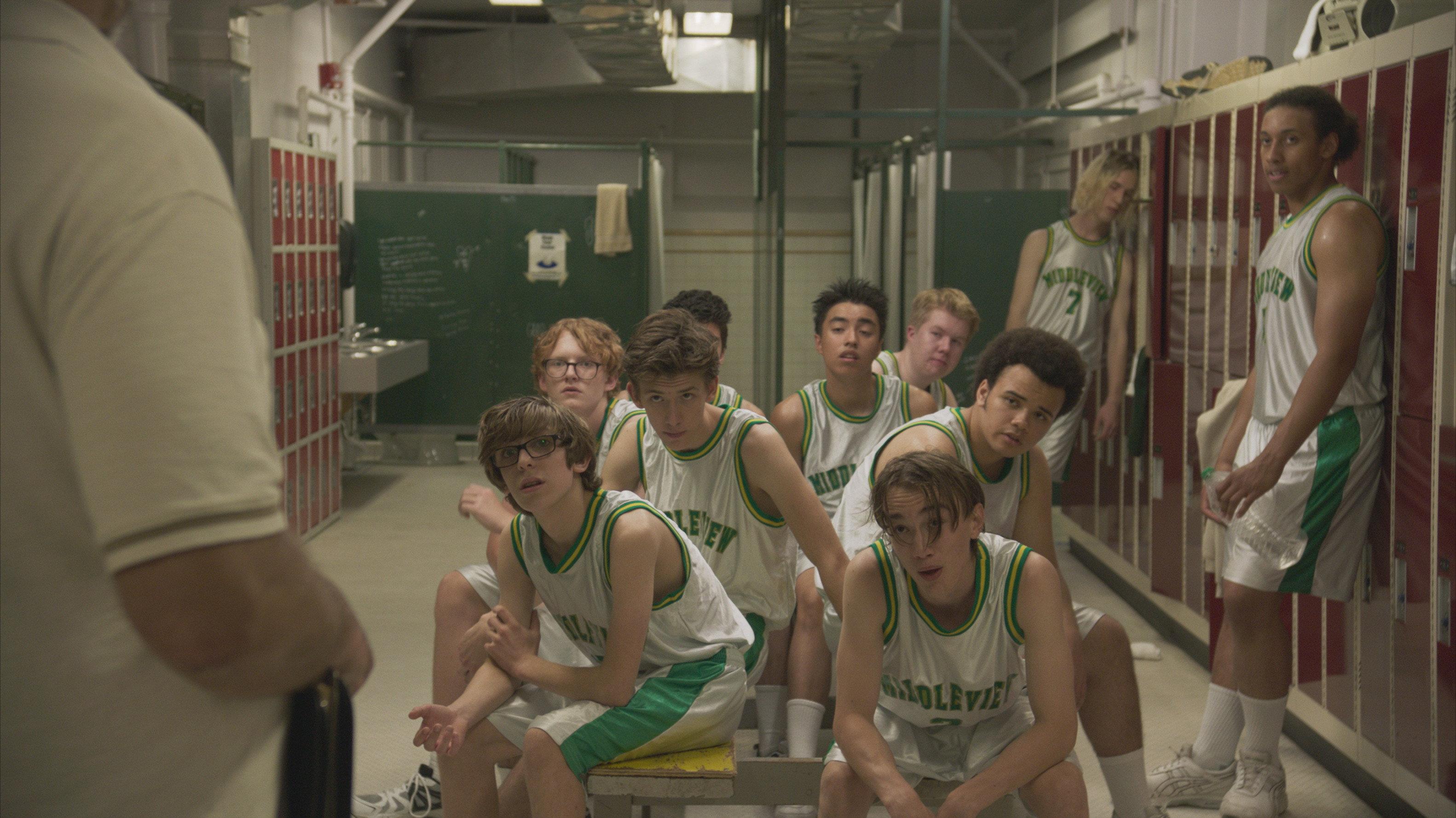 Events Transpiring Before, During, and After a High School Basketball Game 2020 movie scene