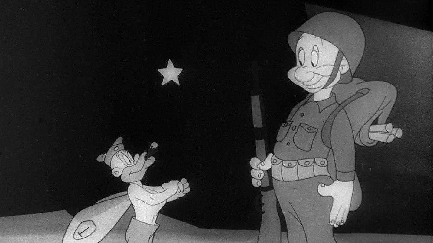 The Infantry Blues 1943 movie scene