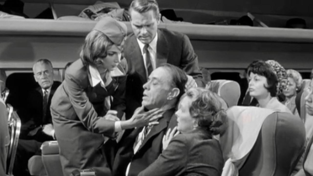 The Flight That Disappeared 1961 movie scene