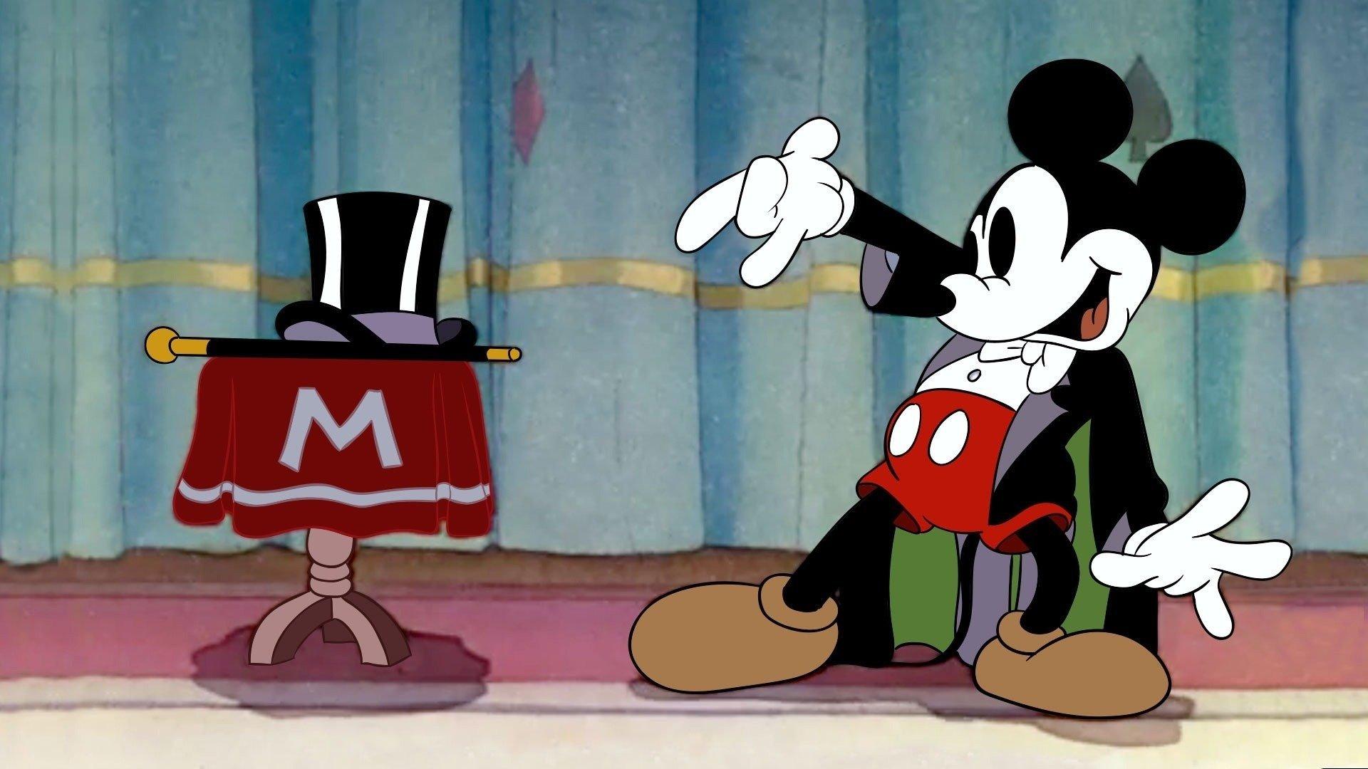 Magician Mickey 1937 movie scene