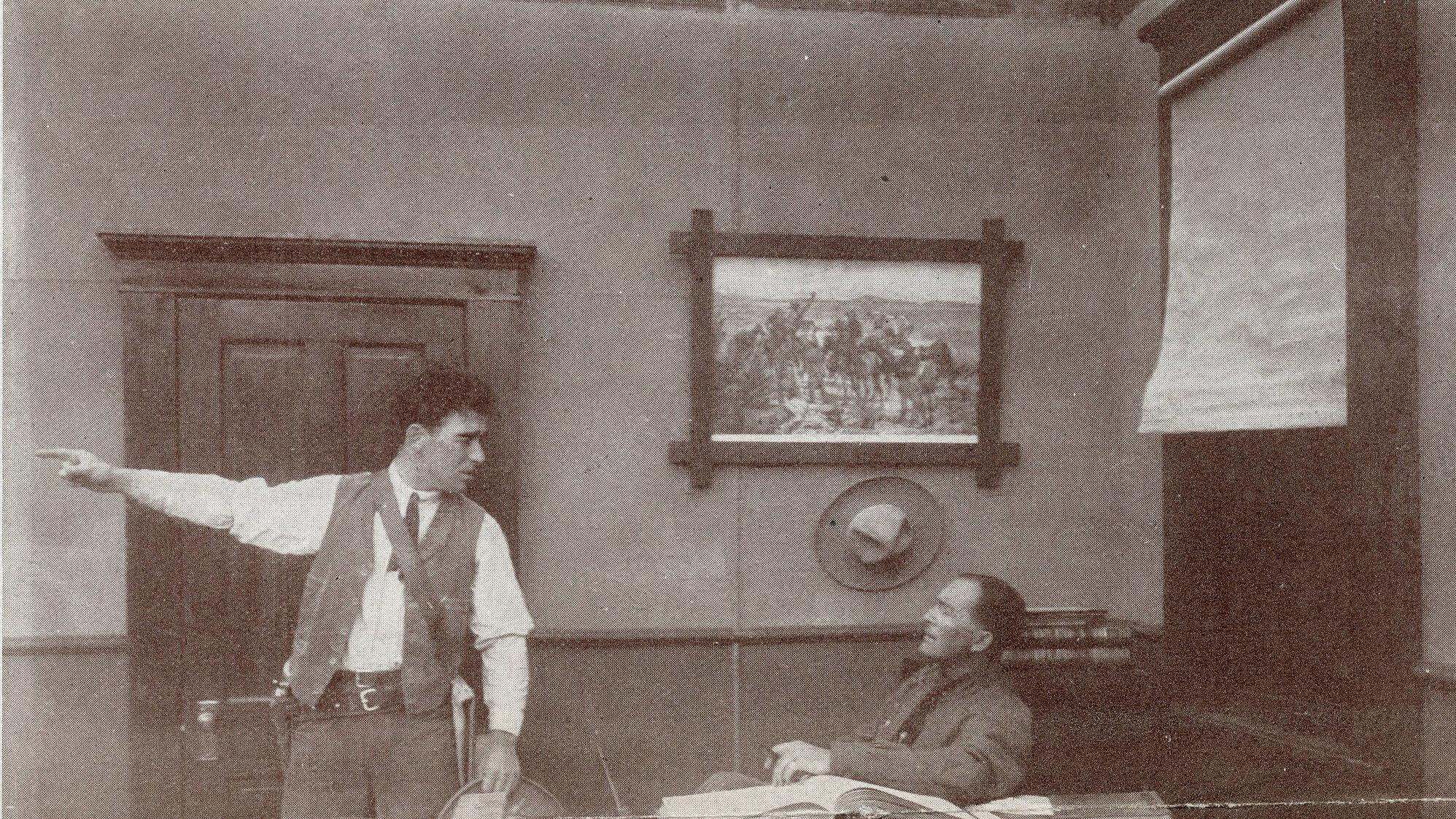 Jim's Vindication 1912 movie scene