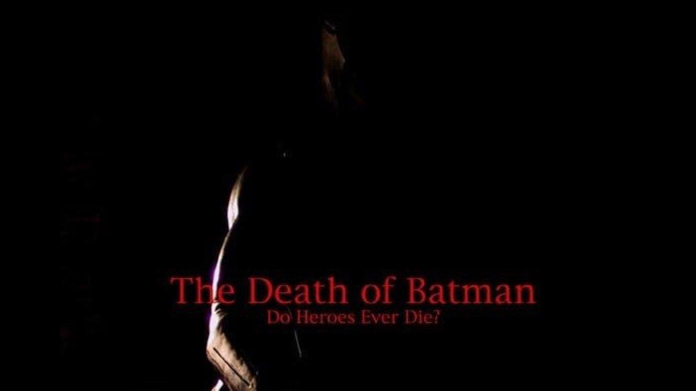 The Death of Batman 2006 movie scene