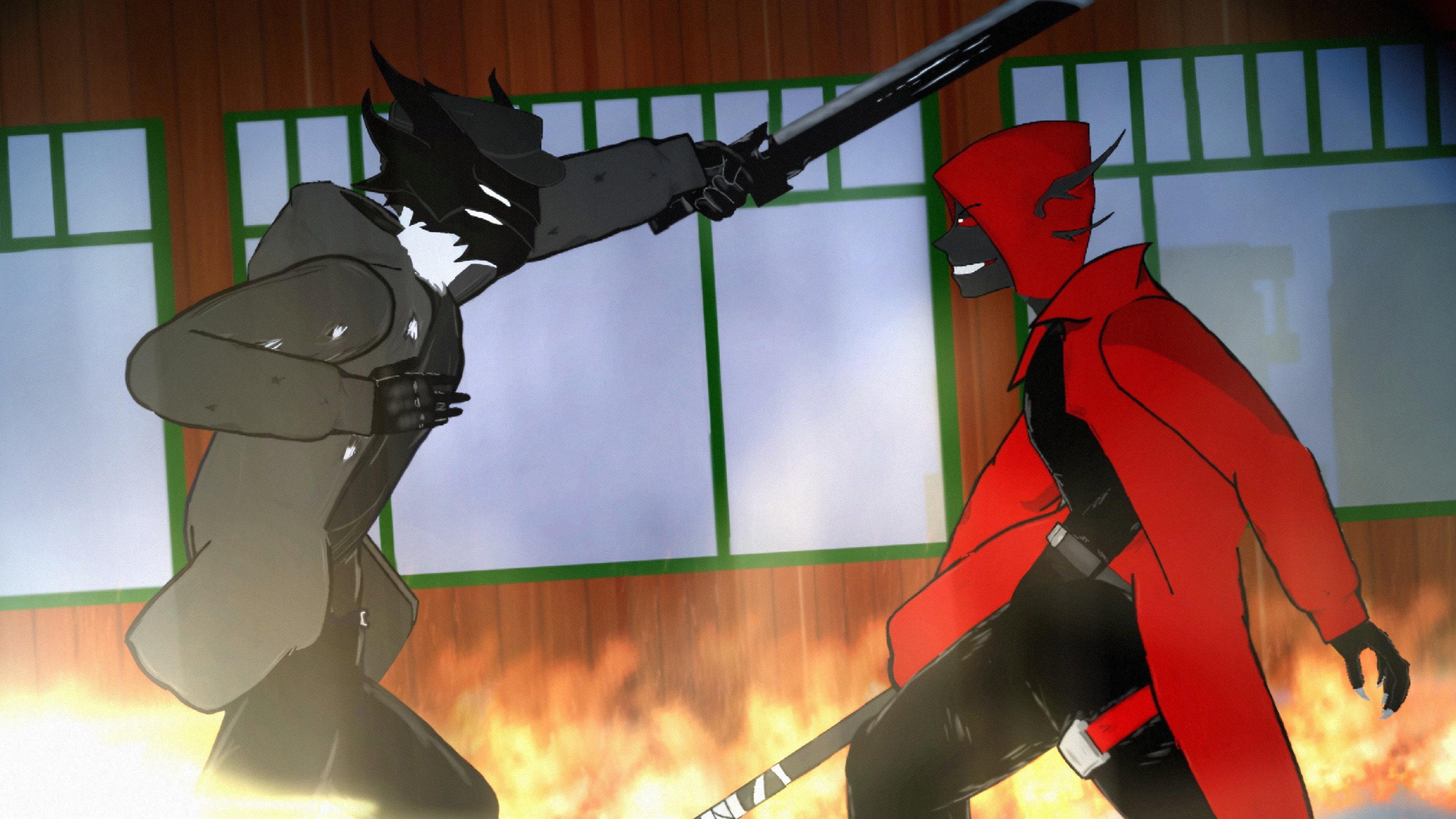 Volcanic vs. Pedex 2026 movie scene