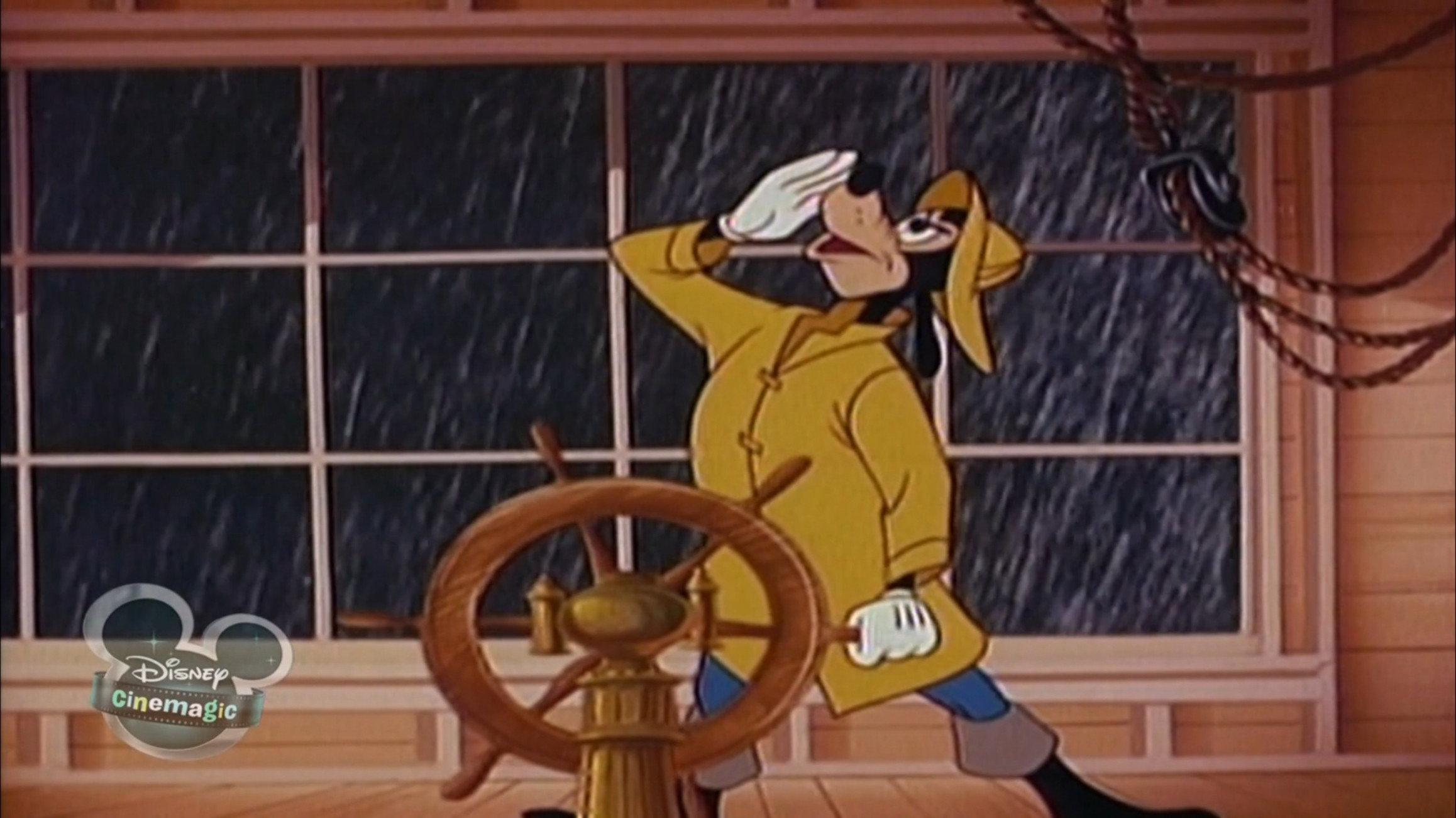 The Goofy Adventure Story 1957 movie scene