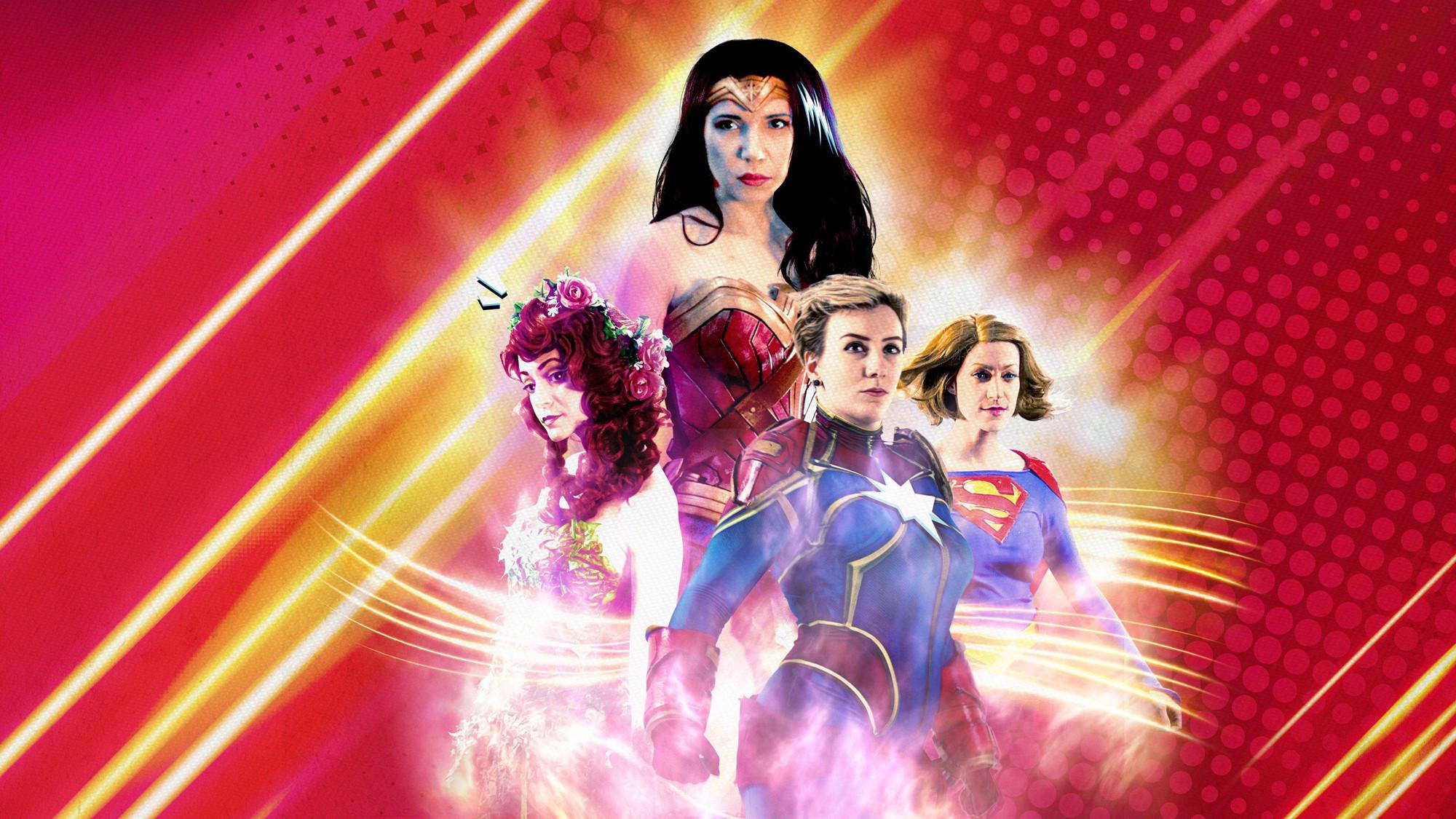 Reign of the Superwomen 2021 movie scene