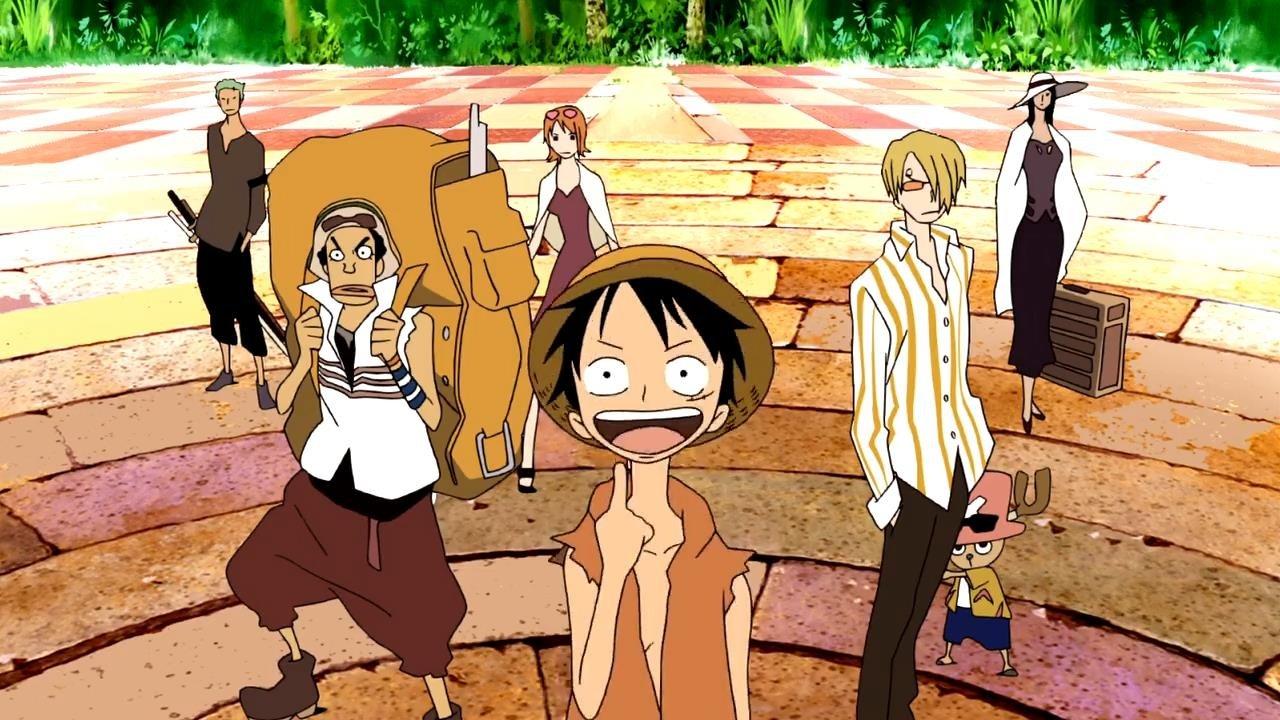 One Piece: Baron Omatsuri and the Secret Island 2005 movie scene