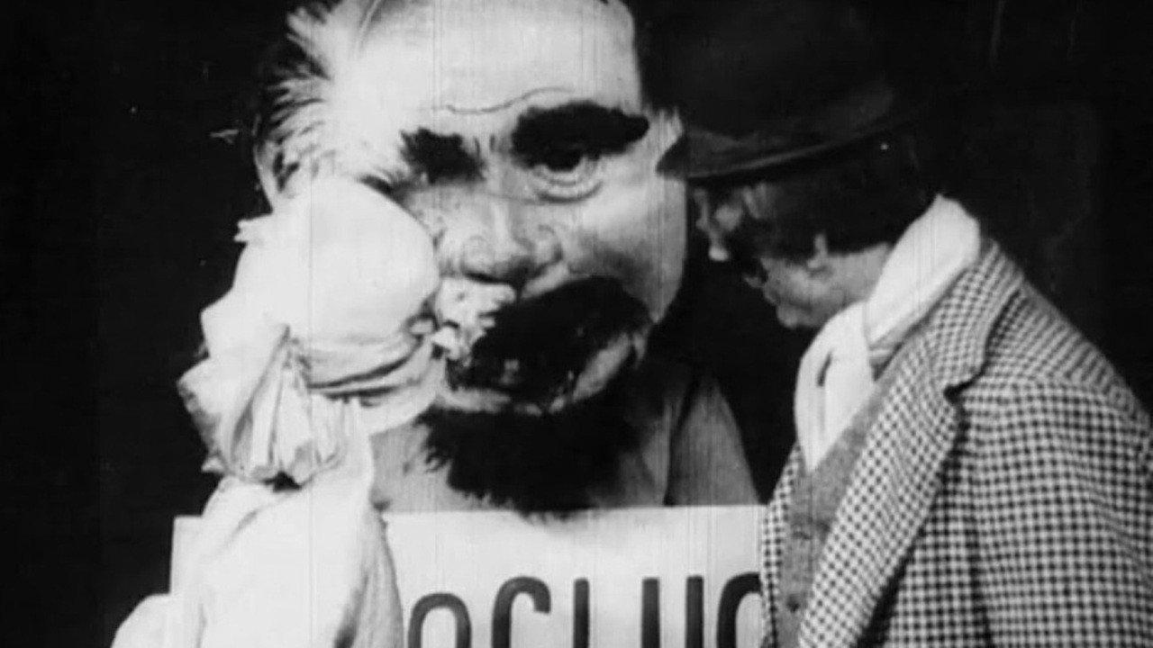 Pimple's The Whip 1917 movie scene