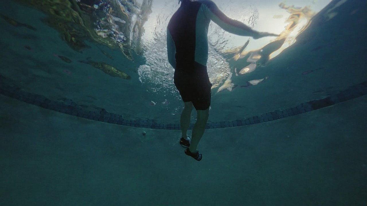 A Swim Lesson 2024 movie scene