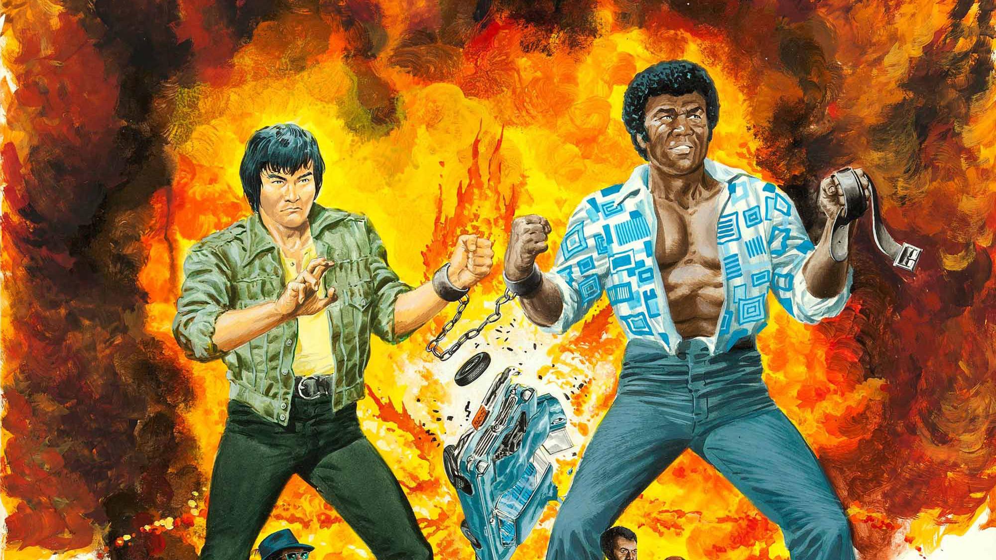 The Dynamite Brothers 1974 movie scene